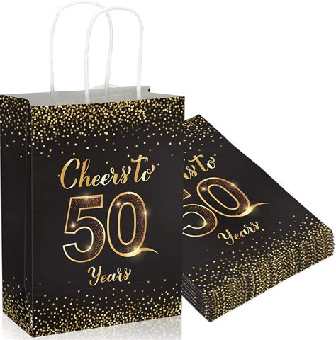 50th birthday gift bag